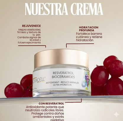 Crema Facial Cara Rostro Resveratrol