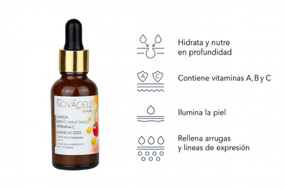 Serum Rostro Cereza Ilumina Antiarrugas