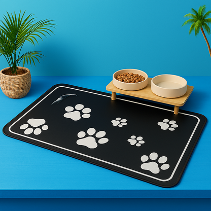 Bebedero Congelante y Mat de Alimentacin