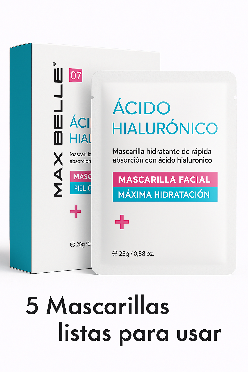 Mascarillas Ácido Hialurónico (15 Unidades)