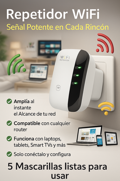 Repetidor WiFi Universal