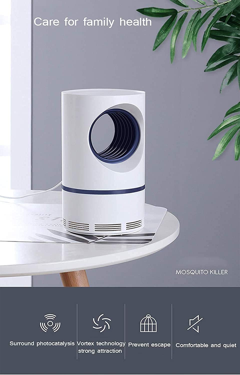 Lámpara Antimosquitos